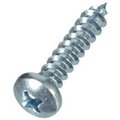 Totalturf 80087 No.12 x 0.5 in. Phillips Pan Head Zinc Sheet Metal Screw, 100PK TO834093